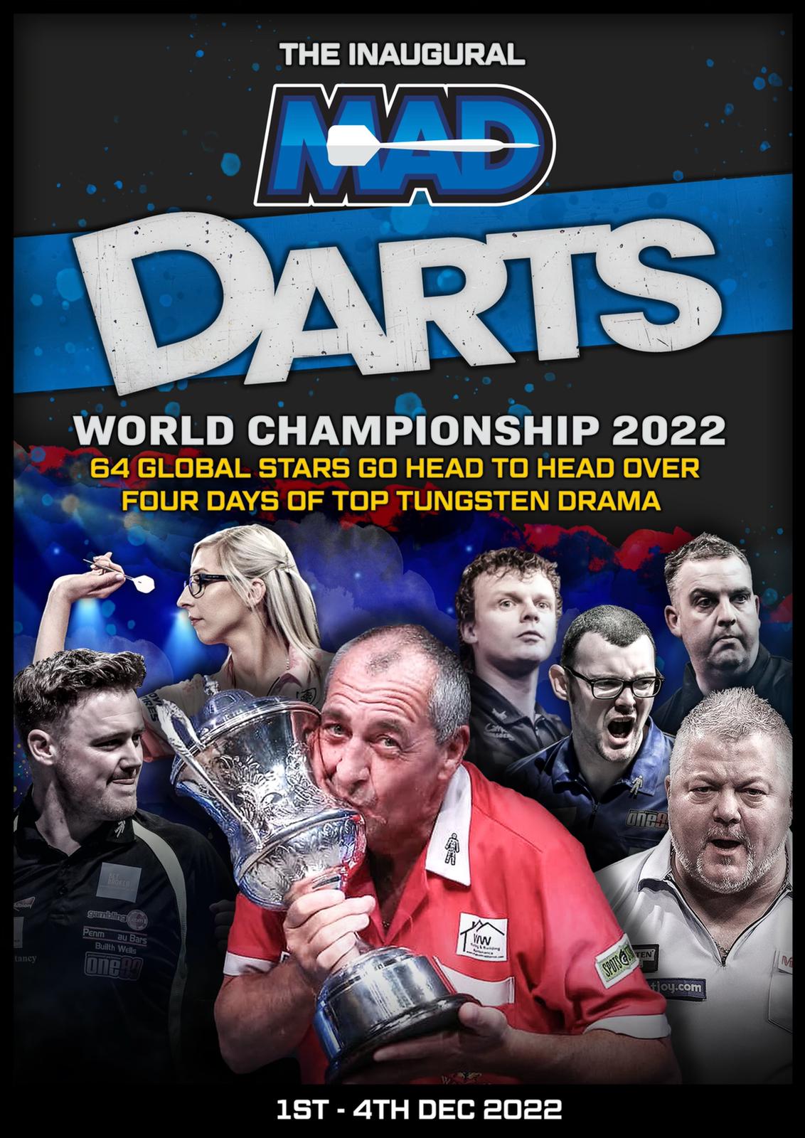 MAD World Darts Championship announced for 2022