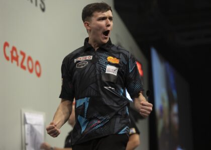 Nathan Rafferty hit a 9 darter against Dave Chisnall
