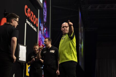 MVG Looking to extend his lead at the top.