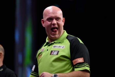 MVG Looking to extend his lead at the top.