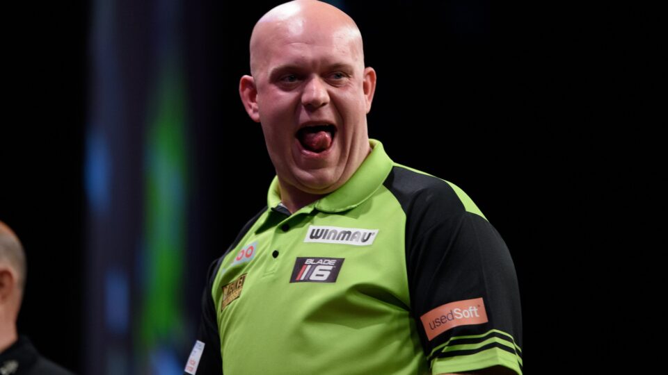 Michael van Gerwen warned his rivals: “I will be top soon, don’t worry.”