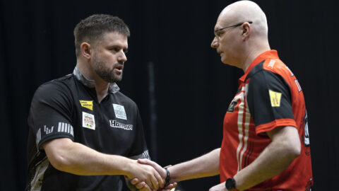 Woodhouse steals the show on day 1 of the European Darts Open