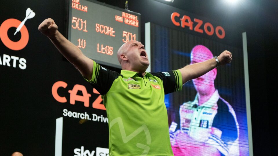 The Dutch Darts Masters Draw and Schedule – Michael van Gerwen and UK Open champion Danny Noppert clash in round one.