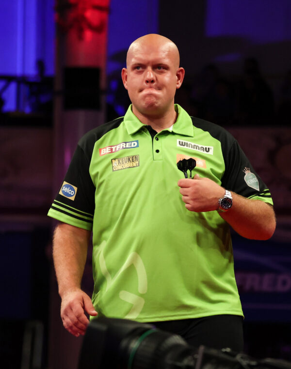 Michael van Gerwen on returning from surgery at the Matchplay, “ It was a big risk for me of course. I didn