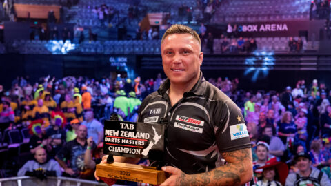 Gerwyn Price seals World Series title to lift the New Zealand Darts Masters.