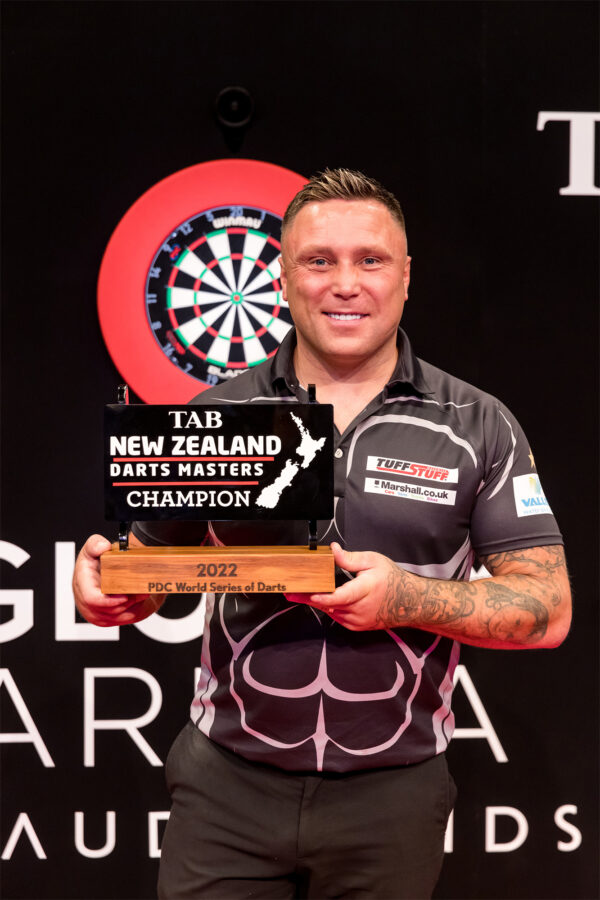 Gerwyn Price seals World Series title to lift the New Zealand Darts Masters 