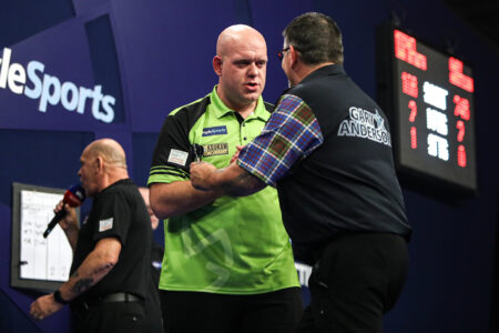 Anderson and MVG meet once again on the big stage at the 2026 PDC World Darts Championship