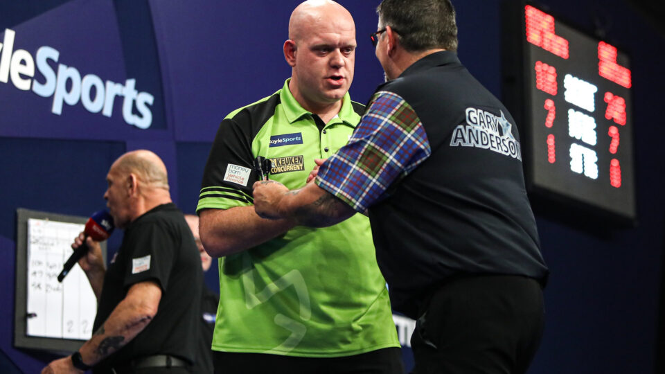 Michael van Gerwen on how he respects Gary Anderson but now they call him the part-timer