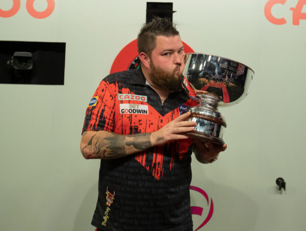 Michael Smith wins first TV ranking title in the Grand Slam of Darts 