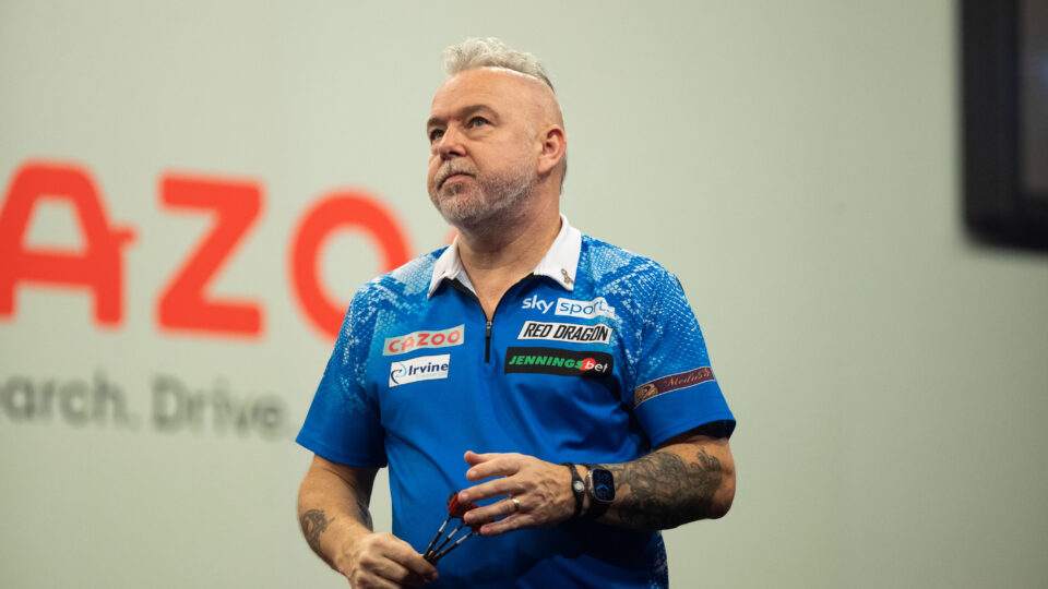 Peter Wright to miss the Players Championship Finals in Minehead 
