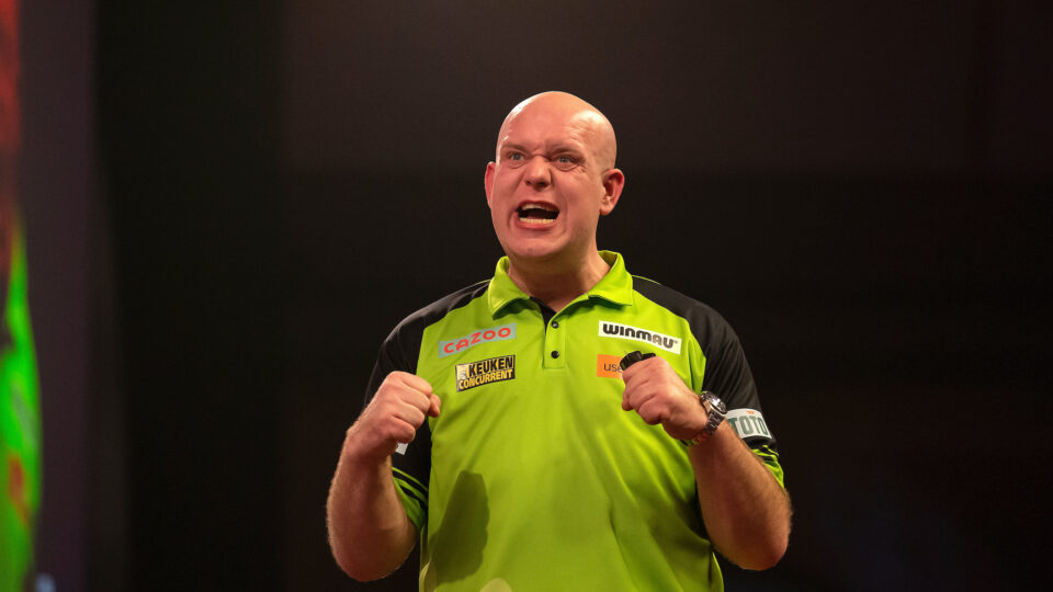 Van Gerwen lights up Alexandra Palace in the standout performance of the World Championship