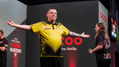Dave Chisnall crowned PDC European Darts Open champion in Leverkusen