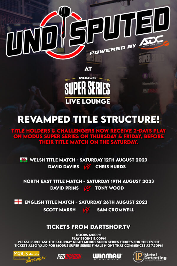 The ADC revamp their title structure with the MODUS Super Series 