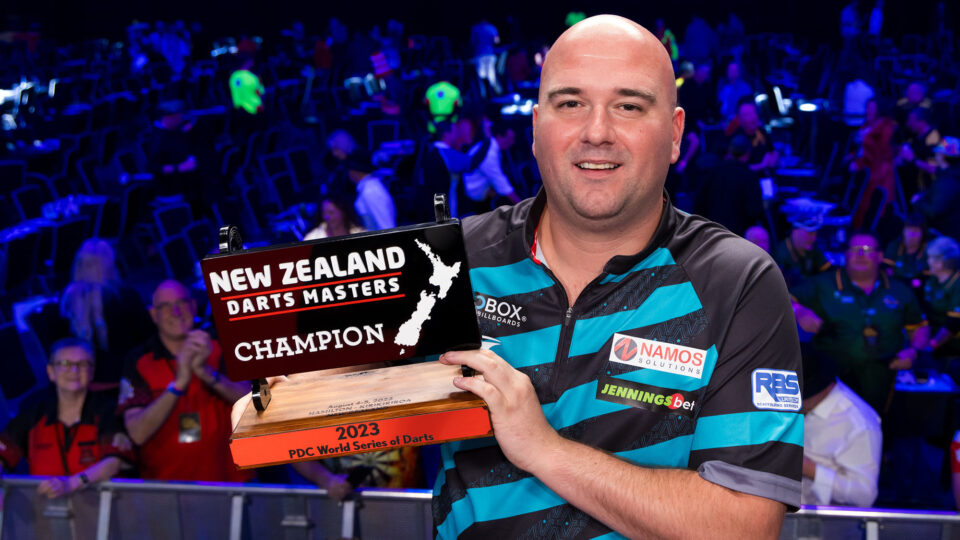 Glory for Cross at the New Zealand Darts Masters 