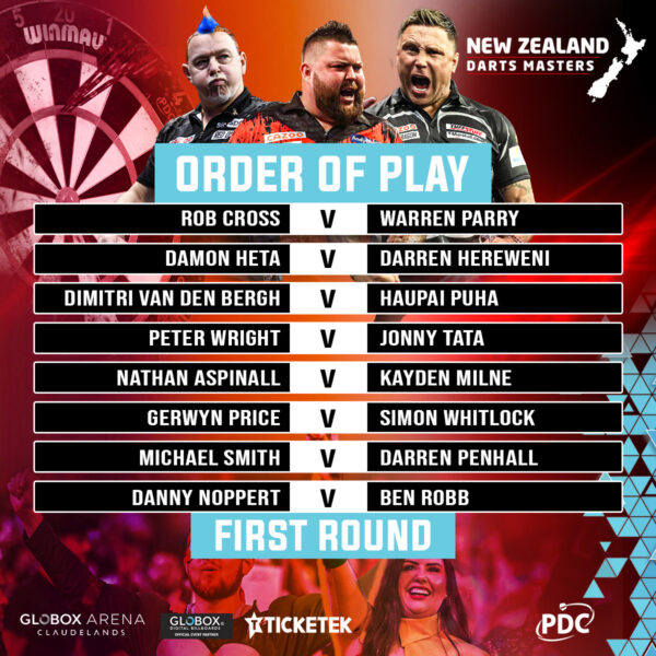 The 2023 New Zealand Darts Masters- Results, Schedule and How To Watch