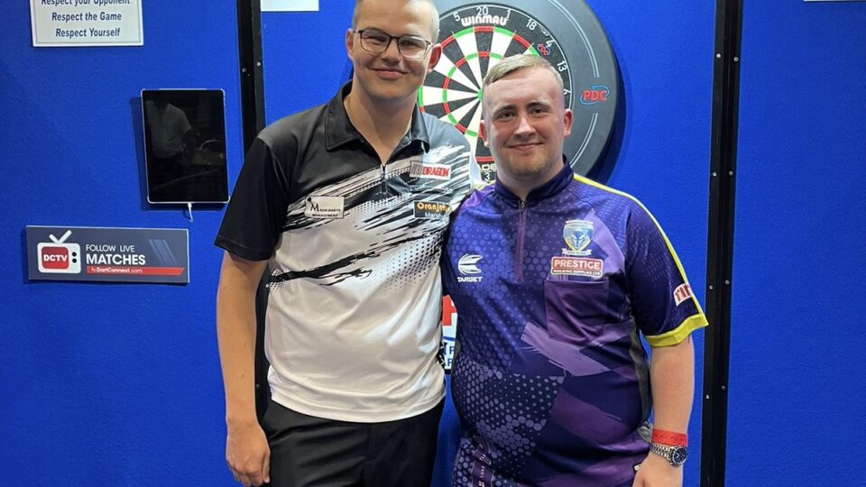 Littler and van Veen will contest the 2023 PDC Winmau World Youth Championship