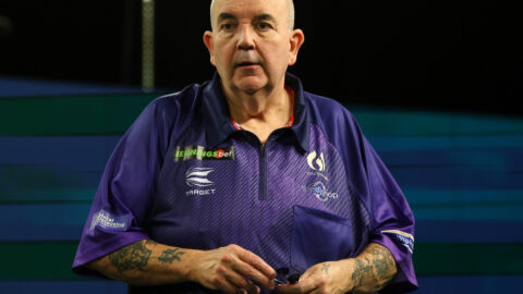 Taylor Slams his own performance at the World Seniors Matchplay ” That’s me done. One leg closer to never throwing a dart again.'”