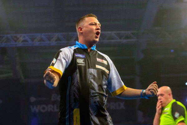 Chris Dobey no longer fears Michael van Gerwen after dumping him out of the World Grand Prix “I’m not scared anymore”