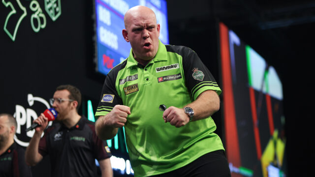 Michael van Gerwen criticises the Grand Slam format ”I think that’s wrong but I’ve been saying that for years.”