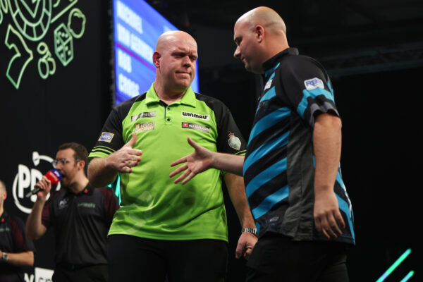Rob Cross’ assessment of MvG’s exit at the Slam “Seven years ago, Michael was winning most events and now he