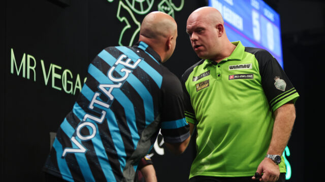 Rob Cross’ assessment of MvG’s exit at the Slam “Seven years ago, Michael was winning most events and now he’s not”