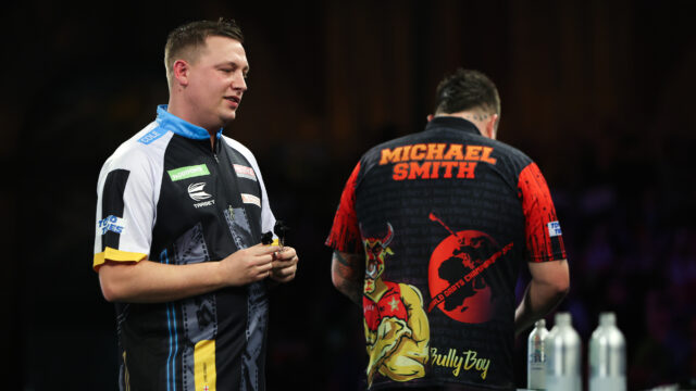 Dobey ends Smith’s reign as champion and MvG hammers Bunting 