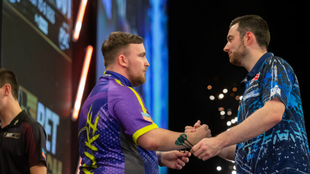 Humphries plays down media-fulled rivalry with Luke Littler ” A lot of media outlets paint a different picture but me and Luke Litter are fantastic friends”