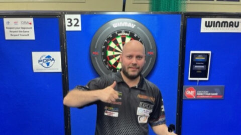 Christian Kist completes the double in PDC Challenge Tour in Leicester
