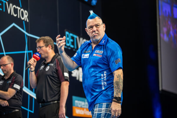 Michael Smith roasted Peter Wright after the Scot attempted to give him "s***" before they clashed at the World Cup “That guy should have some strong shoulders because he’s been holding the Premier League up for two years."