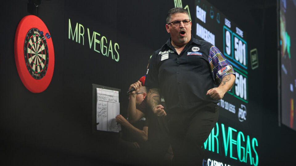 Littler and Anderson shine to book places in the final 8 at the Grand Slam