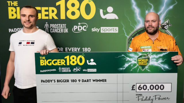 A 9 Darter worth £180k from Christian Kist on Day 4 of the Paddy Power World Darts Championship