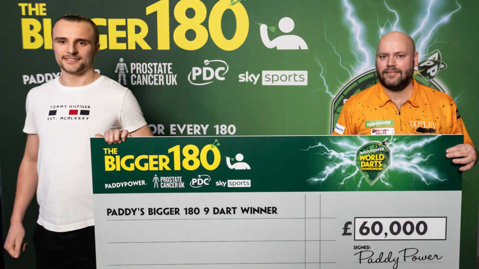 A 9 Darter worth £180k from Christian Kist on Day 4 of the Paddy Power World Darts Championship