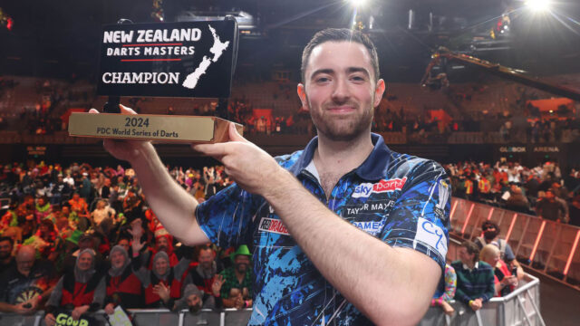 Humphries is ready to start his defence of his New Zealand Darts Masters title 