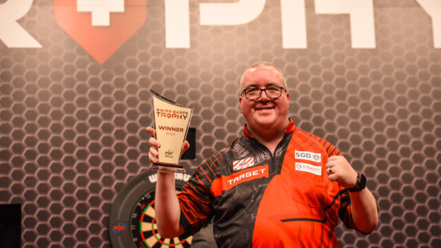 Bunting Secures Swiss Darts Trophy Title with Dominant Final Display