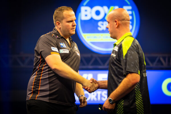 Littler Shines in opening World Grand Prix match as Michael Van Gerwen suffers shock defeat