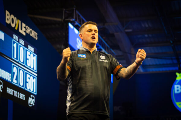 Littler Shines in opening World Grand Prix match as Michael Van Gerwen suffers shock defeat