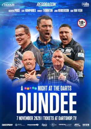 A Mecca Night at the Darts Dundee - 7th November 2026