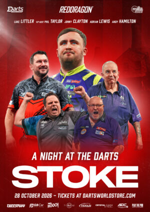 A Night at the Darts Stoke - 28th October 2026