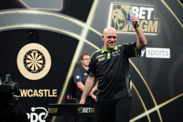 Michael van Gerwen forced to withdraw from night three of the Premier League due to illness Michael van Gerwen forced to withdraw from night three of the Premier League due to illness