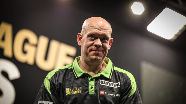 Michael van Gerwen forced to withdraw from night three of the Premier League due to illness 