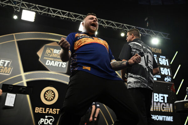 Jonny Clayton could hit the magical 25 point mark after only 7 weeks