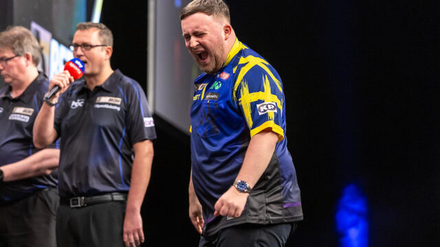 Littler wins first night of 2026 Premier League Darts on night five
