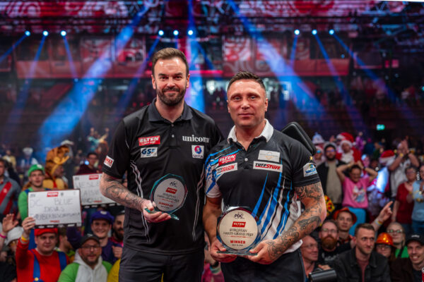 Glory for Gerwyn Price at the European Darts Grand Prix claiming his tenth European Tour Title Glory for Gerwyn Price at the European Darts Grand Prix claiming his tenth European Tour Title