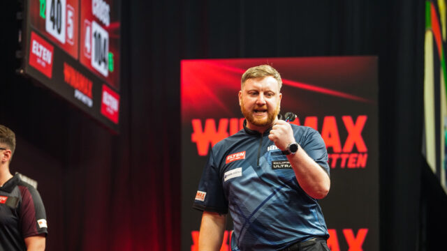 Cameron Menzies dazzles on day one at the Baltic Sea Darts Open to boost Matchplay hopes “I needed that win”