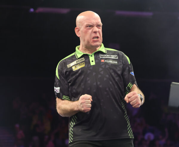 Michael Van Gerwen rolled back the years to remind everyone he