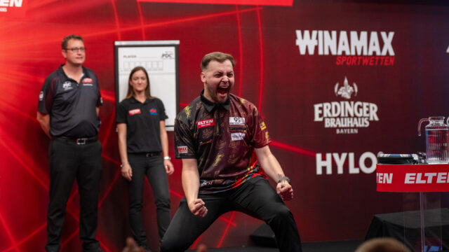Jan Schmidt completes remarkable comeback to claim first European Tour win as Niko Springer impresses at the European Darts Open 