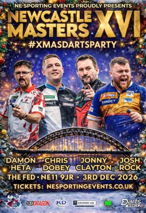 NEWCASTLE MASTERS XVI #XmasDartsParty  - 3rd December