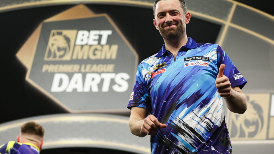 Luke Humphries reclaims world number two spot with Players Championship 28 triumph