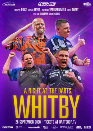A Night at the Darts Whitby - 26th September 2026