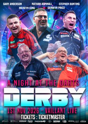 A Night at the Darts Derby - 1st November 2026 